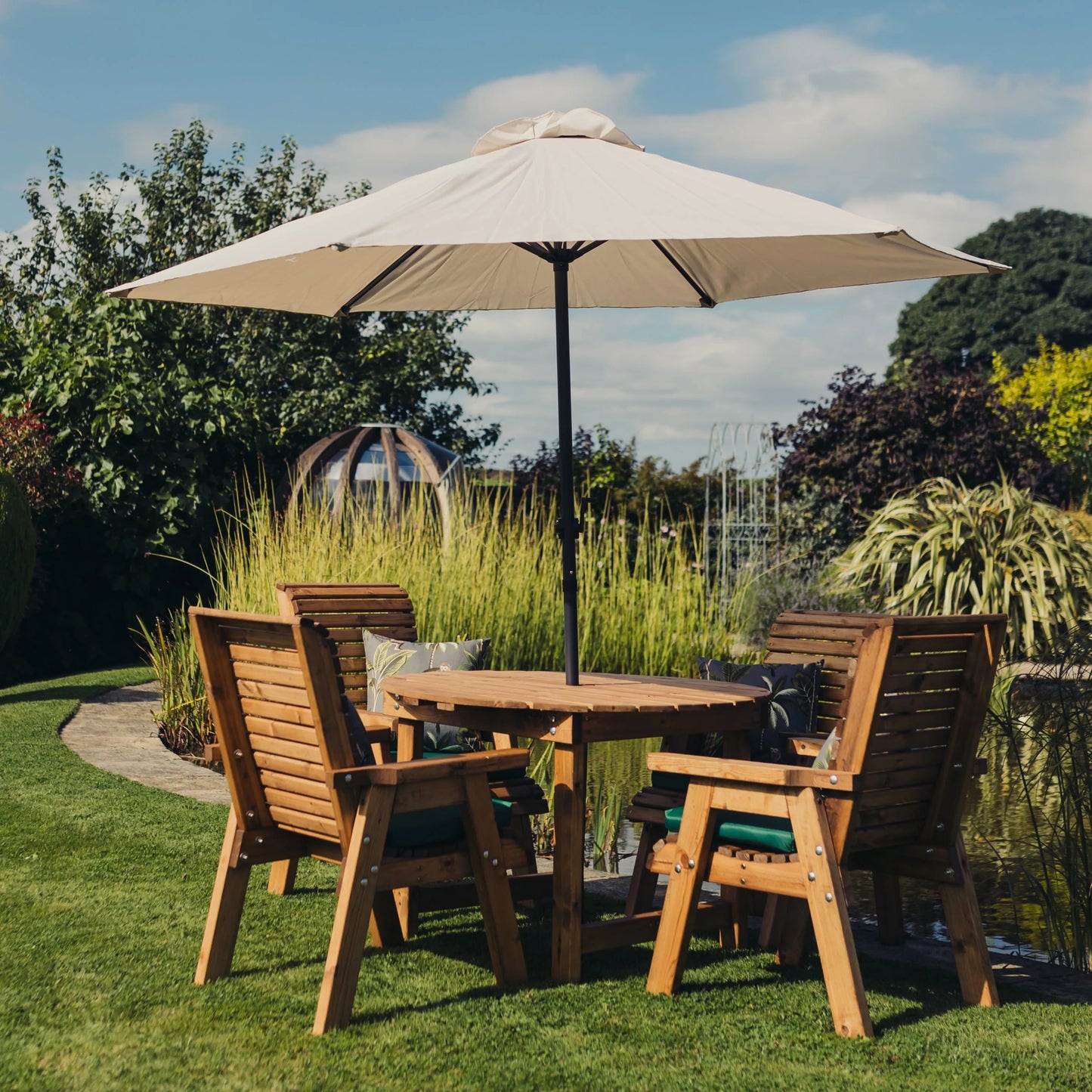Valley Round Table Set - Sits 4