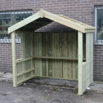 Extra Large Smoking Shelter - Apex Roof