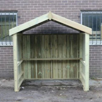 Extra Large Smoking Shelter - Apex Roof